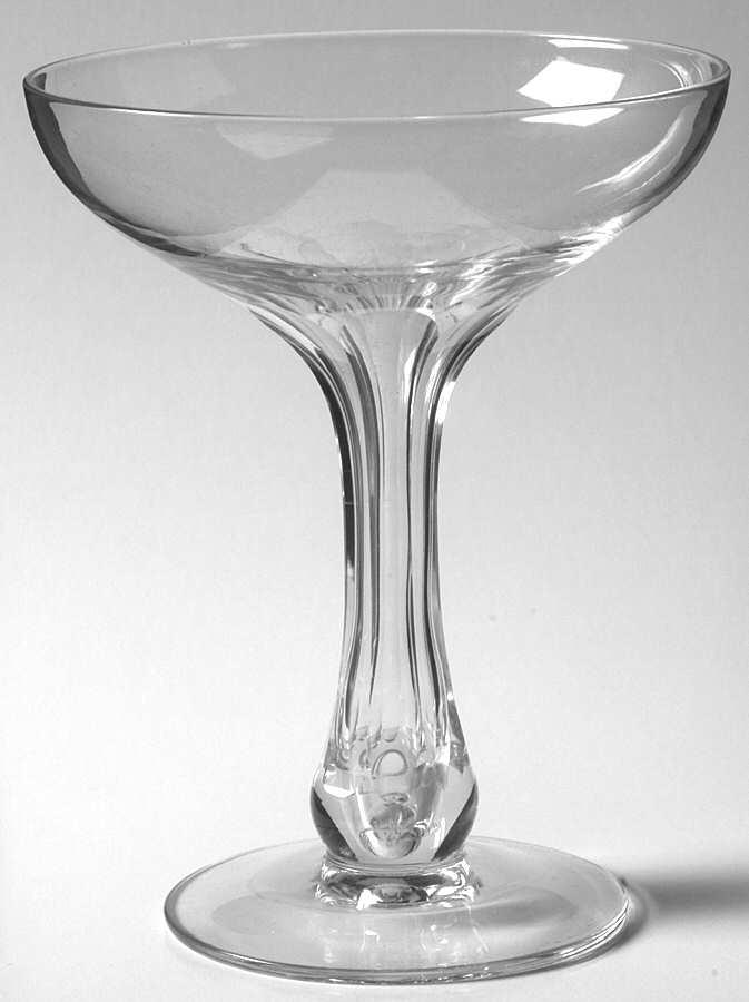 UNK6095 Tall Hollow Stem Champagne by Unknown Manufacturer-1