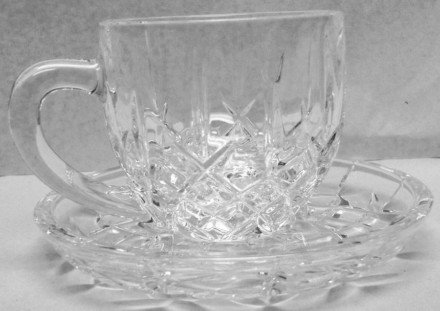 UNK6100 Cup & Saucer Set by Unknown Manufacturer-1