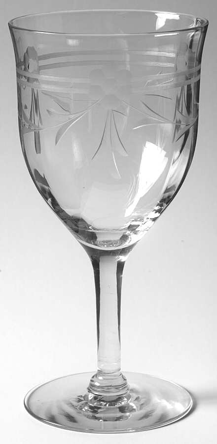 UNK5897 Water Goblet by Unknown Manufacturer-1