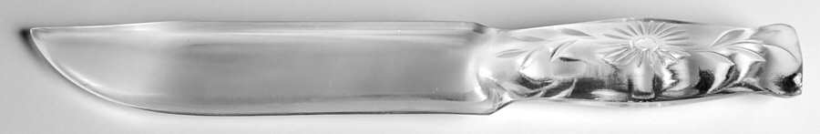 Glass Utensils All Crystal Fruit/Cake Knife by Unknown Manufacturer-1
