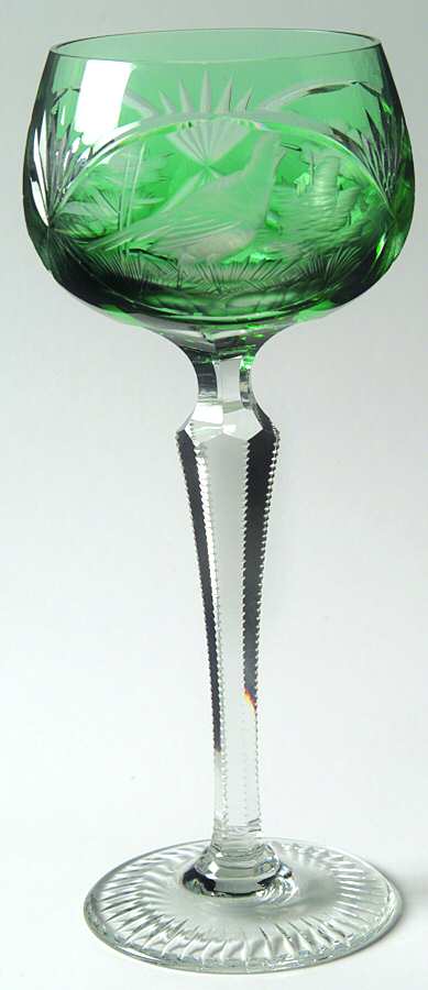UNK6176 Emerald Green Hock Wine by Unknown Manufacturer-1