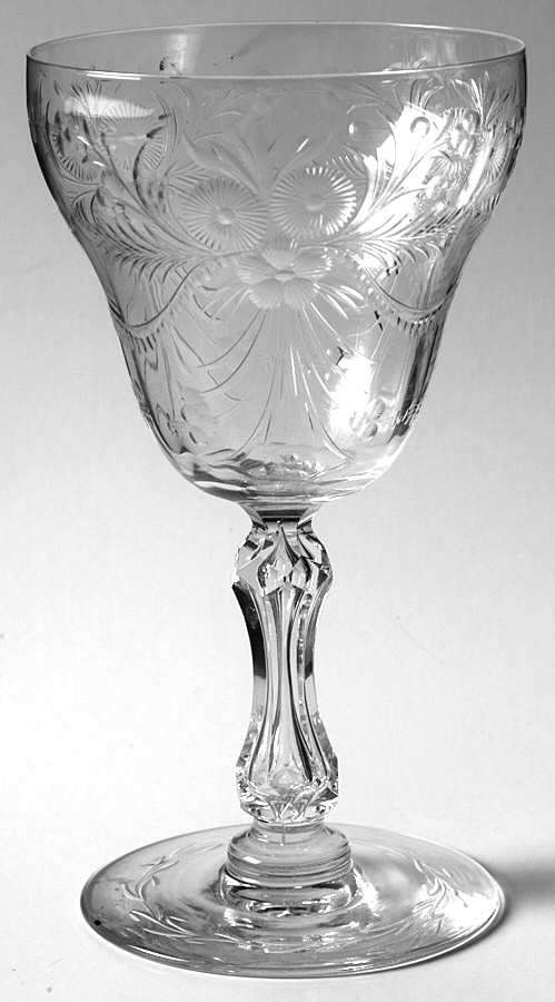 UNK5911 Water Goblet by Unknown Manufacturer-1
