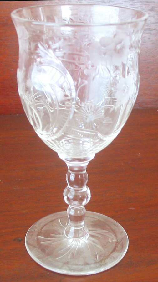 UNK6223 Water Goblet by Unknown Manufacturer-1