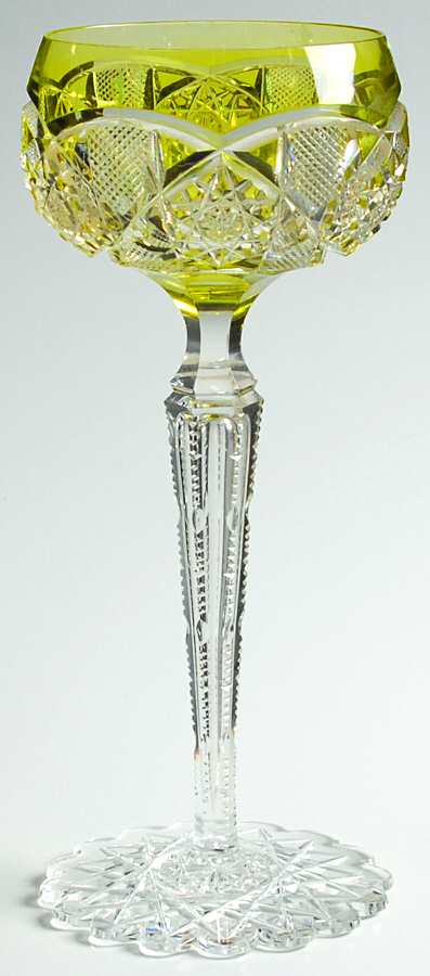 Saarbruken Chartreuse Wine Hock by Val St Lambert-1