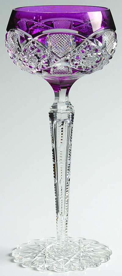 Saarbruken Amethyst Hock Wine by Val St Lambert-1