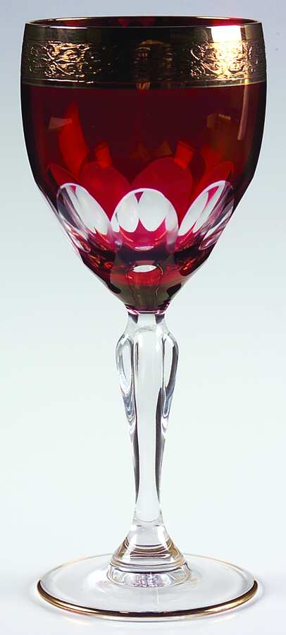 UNK6290 Ruby Water Goblet by Unknown Manufacturer-1