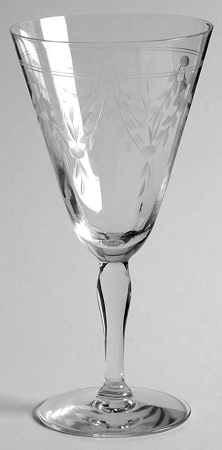 UNK6333 Water Goblet by Unknown Manufacturer-1