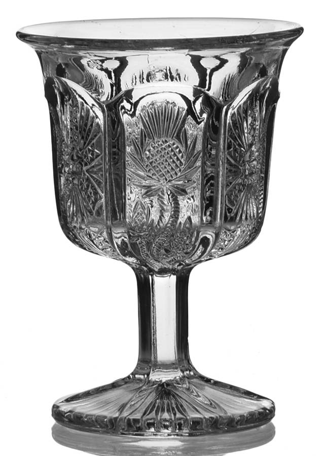 Paneled Thistle Clear Wine by Unknown Manufacturer-1