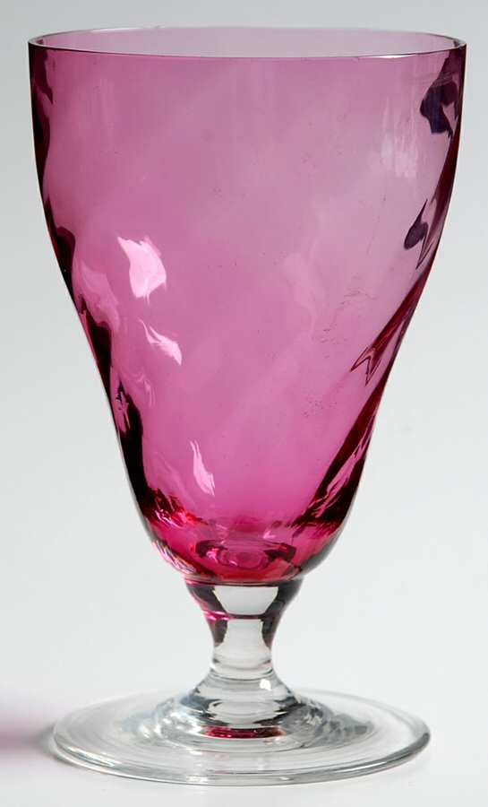 UNK5929 (Cranberry) 10 Oz Footed Tumbler by Unknown Manufacturer-1