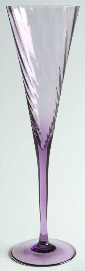 Reflections Amethyst Fluted Champagne by Sasaki-1