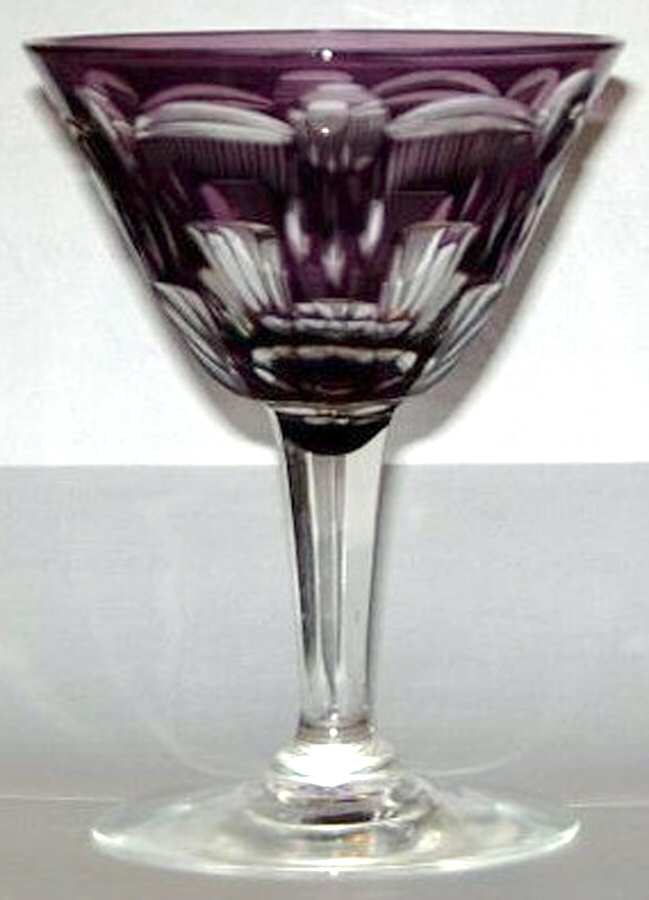 UNK5405 Amethyst Champagne/Tall Sherbet by Unknown Manufacturer-1