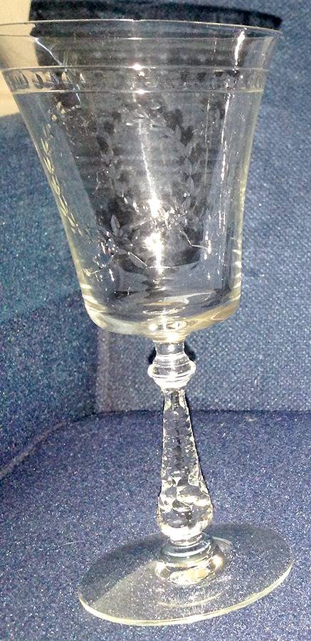 UNK6475 Water Goblet by Unknown Manufacturer-1