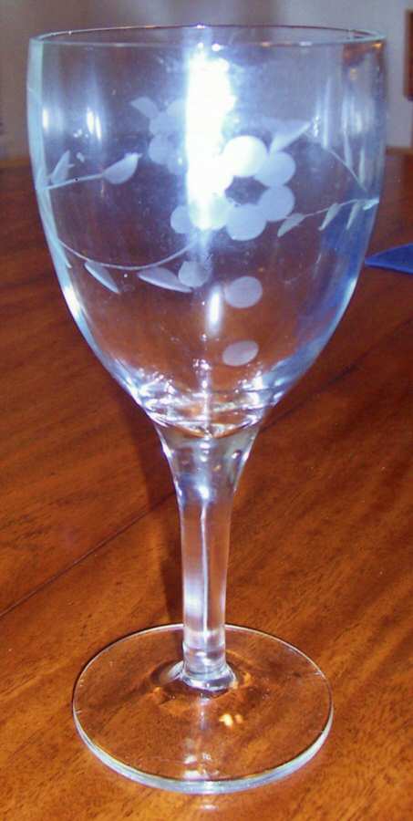 UNK6479 Water Goblet by Unknown Manufacturer-1