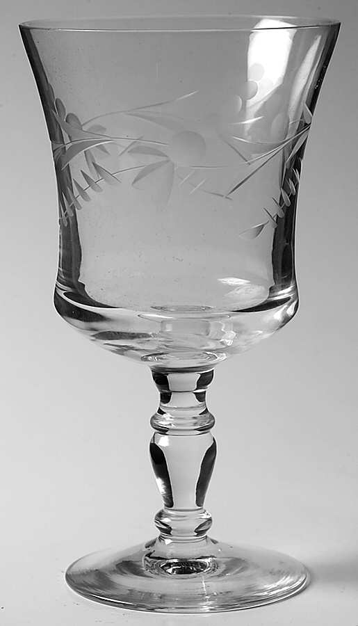 UNK6702 Water Goblet by Unknown Manufacturer-1