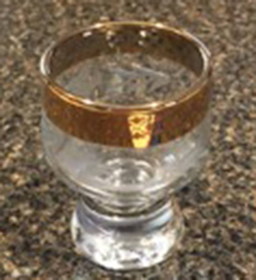 UNK6517 On the Rocks Glass by Unknown Manufacturer-1
