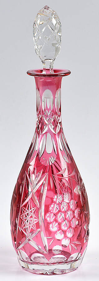 UNK5941 Cordial Decanter & Stopper by Unknown Manufacturer-1