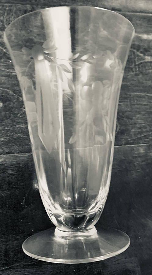 UNK6740 Footed Tumbler by Unknown Manufacturer-1