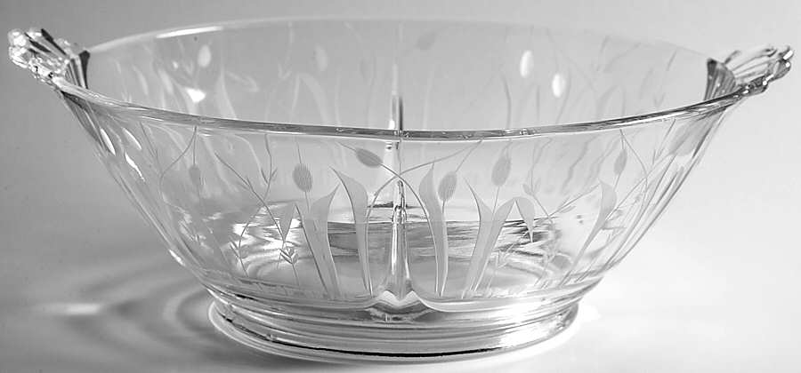 UNK7031 10" Handled Bowl by Unknown Manufacturer-1