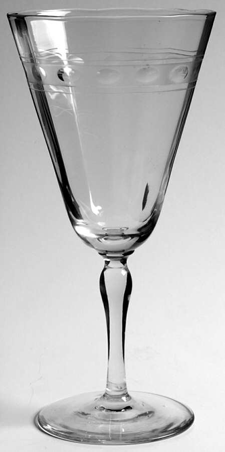 UNK6842 Water Goblet by Unknown Manufacturer-1