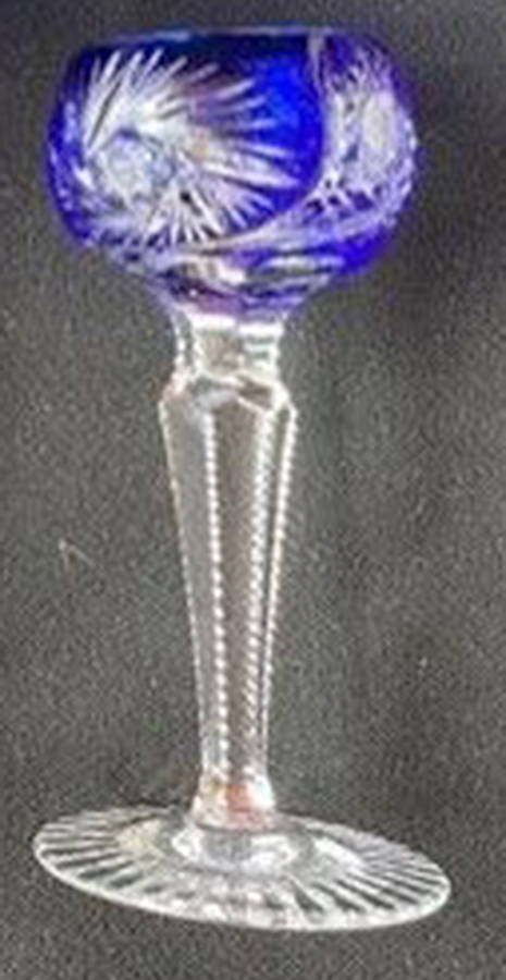 UNK6858 Cobalt Blue Cordial by Unknown Manufacturer-1