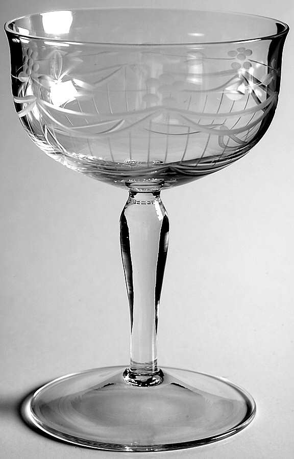 UNK6878 Champagne/Tall Sherbet by Unknown Manufacturer-1
