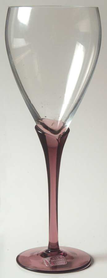 UNK1026 (Amethyst Stem) Water Goblet by Unknown Manufacturer-1