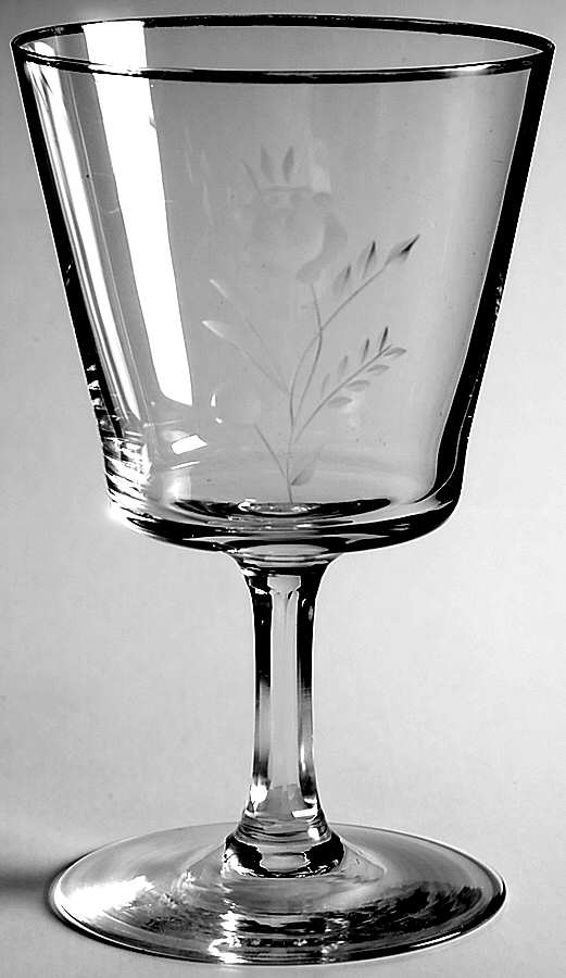 UNK6589 Water Goblet by Unknown Manufacturer-1