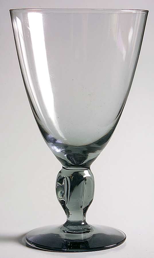 UNK3299 Smoke Water Goblet by Unknown Manufacturer-1