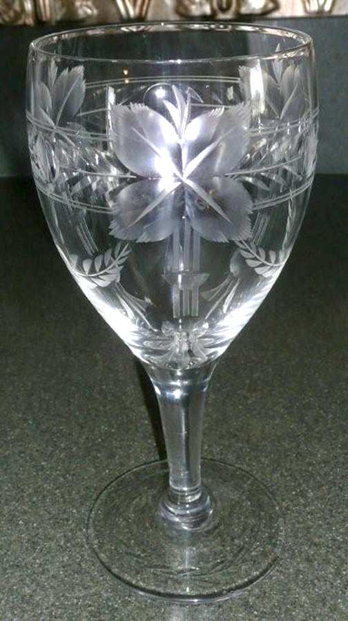 UNK7211 Water Goblet by Unknown Manufacturer-1