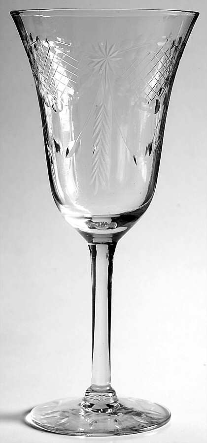 UNK7242 Water Goblet by Unknown Manufacturer-1