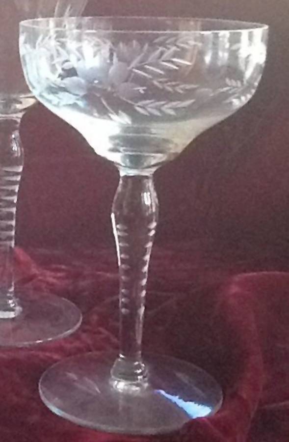 UNK7303 Champagne/Tall Sherbet by Unknown Manufacturer-1