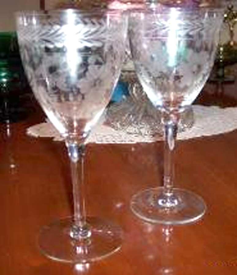 UNK7299 Water Goblet by Unknown Manufacturer-1