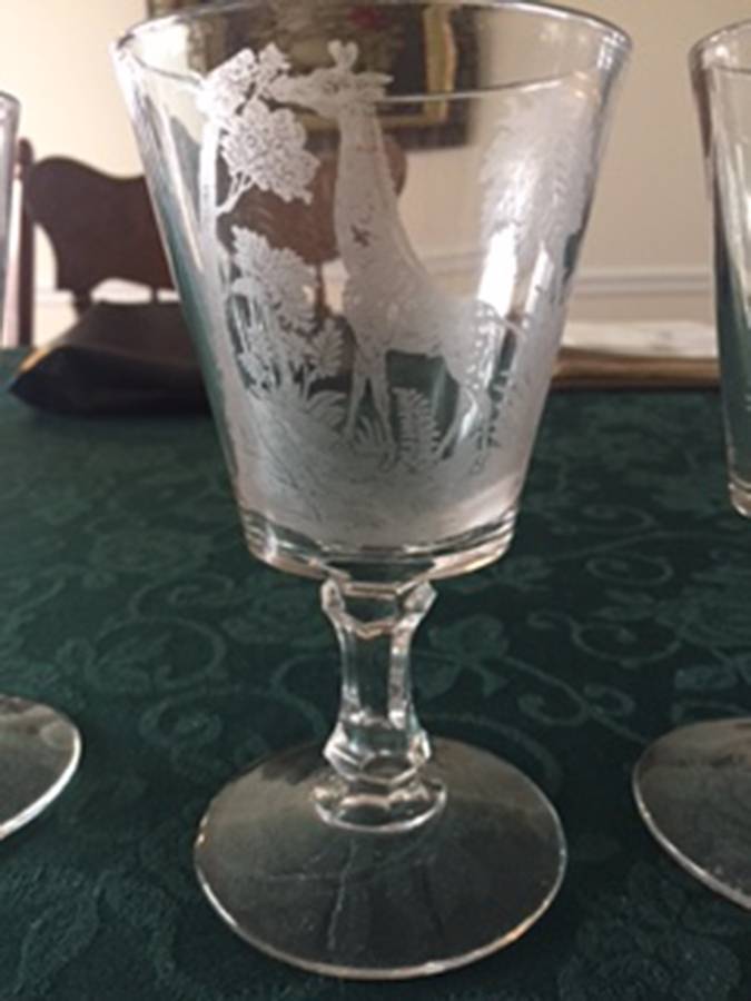 UNK7305 Water Goblet by Unknown Manufacturer-1
