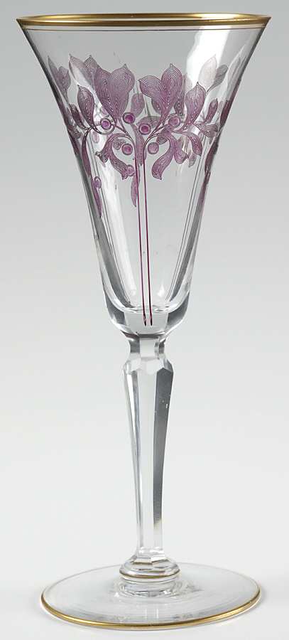 UNK7347 Amethyst Water Goblet by Unknown Manufacturer-1