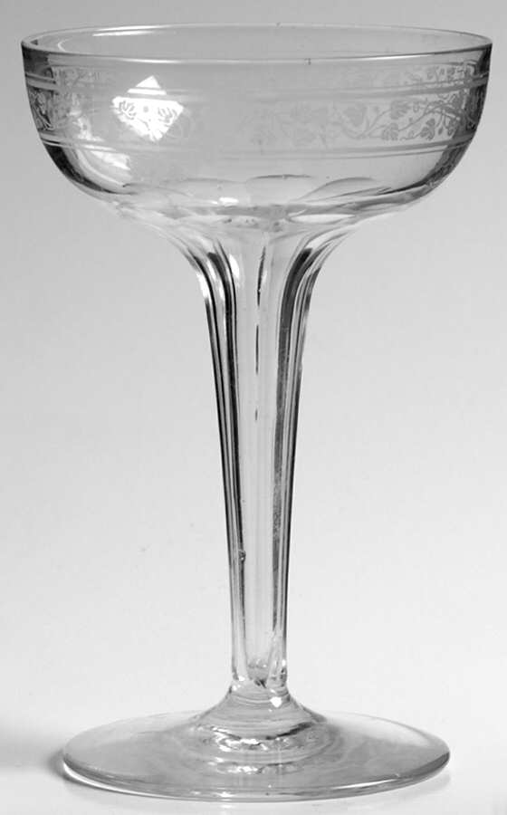 UNK7369 Tall Hollow Stem Champagne by Unknown Manufacturer-1