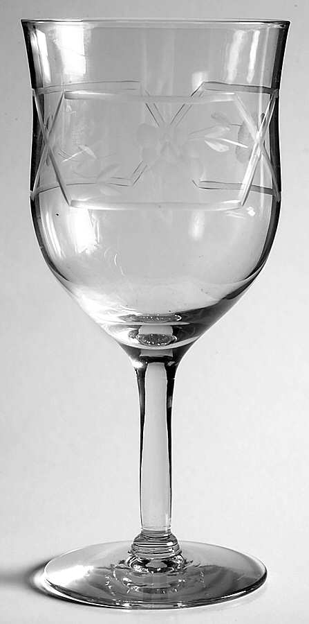 UNK7377 Water Goblet by Unknown Manufacturer-1