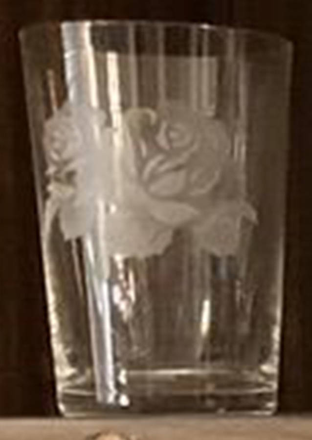 UNK7426 Flat Tumbler by Unknown Manufacturer-1