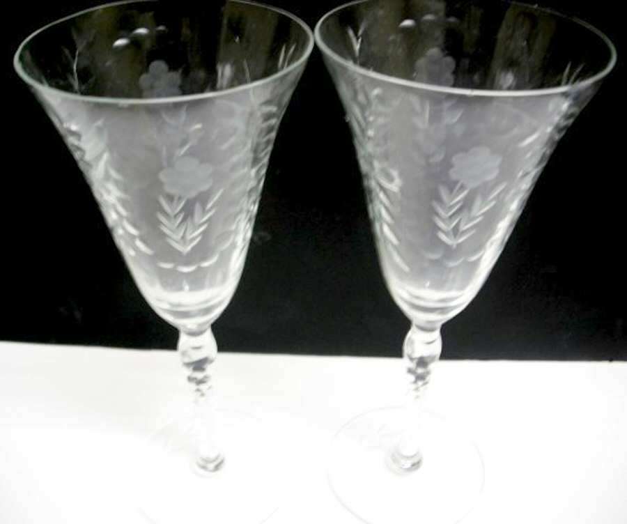 UNK7444 Water Goblet by Unknown Manufacturer-1