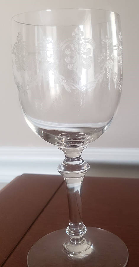 UNK7455 Water Goblet by Unknown Manufacturer-1