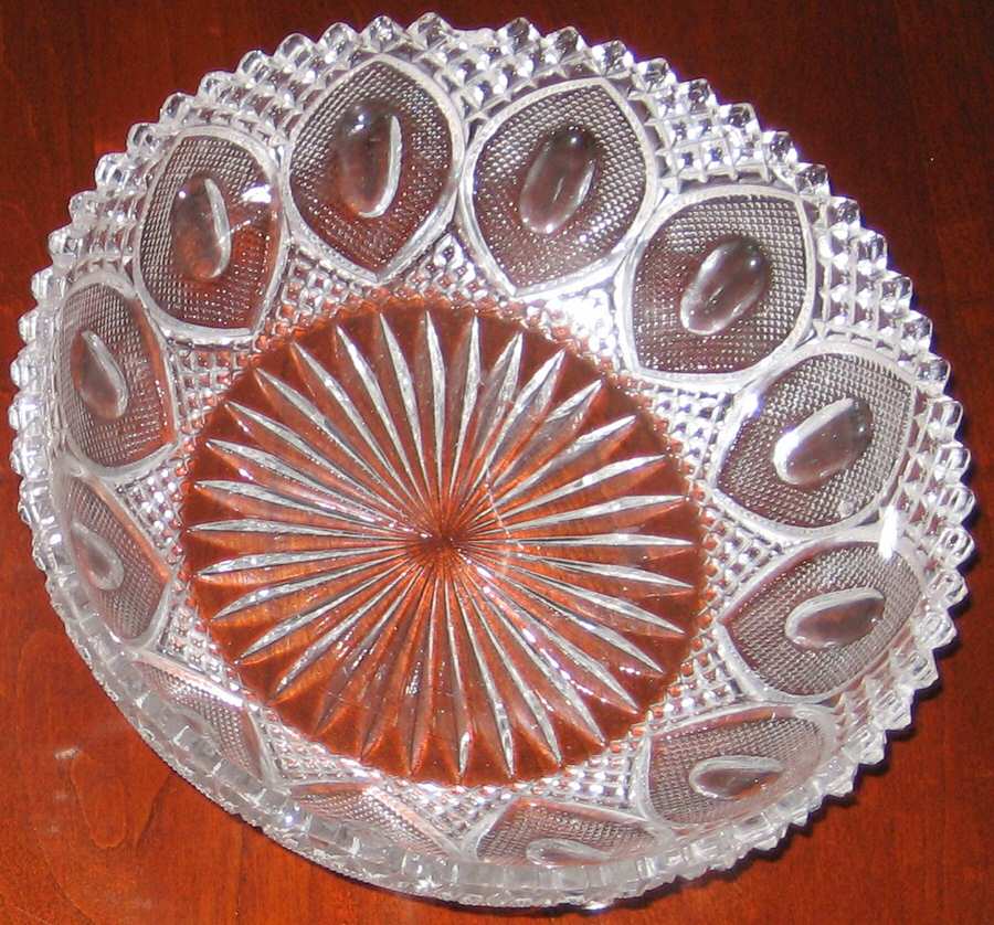 Buckle with English Hobnail Small Fruit Dessert Bowl by Unknown Manufacturer-1