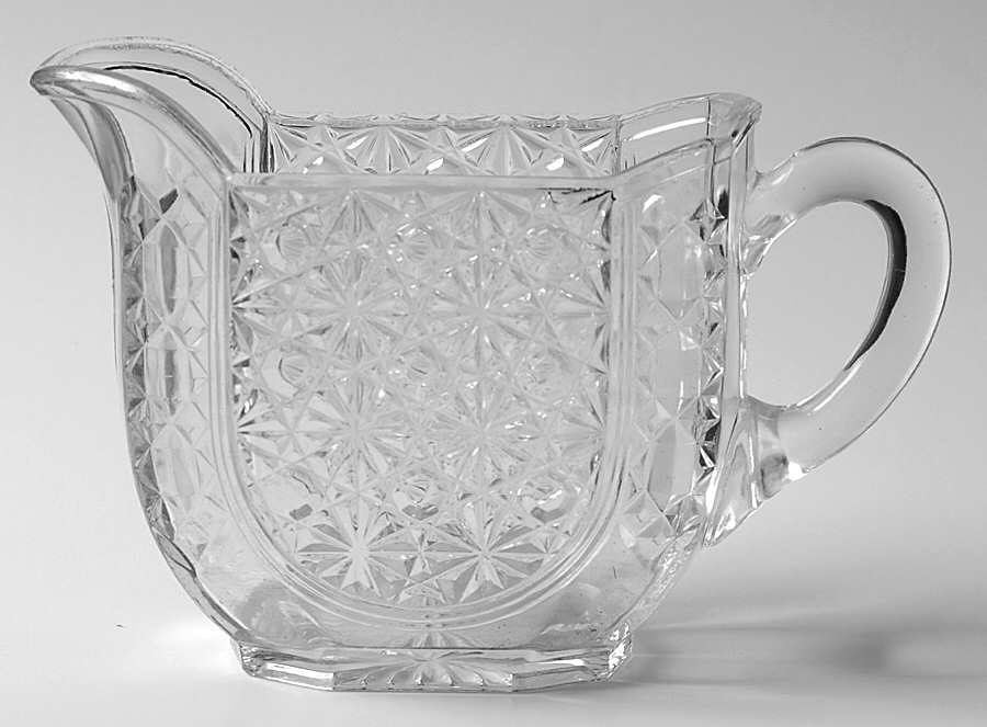 Daisy and Button with Prisms Creamer by Unknown Manufacturer-1