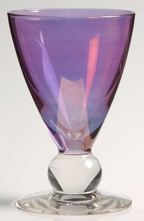 UNK7334 Cranberry Juice Glass by Unknown Manufacturer-1