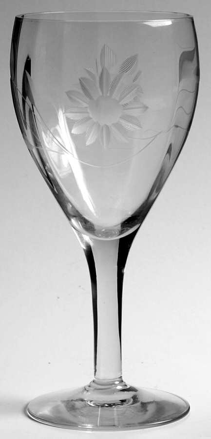 UNK7566 Water Goblet by Unknown Manufacturer-1