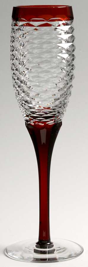 UNK7590 Ruby Fluted Champagne by Unknown Manufacturer-1