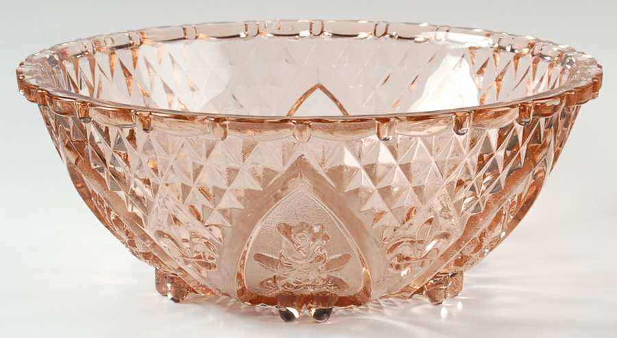UNK4632 Pink 10" Round Bowl by Unknown Manufacturer-1