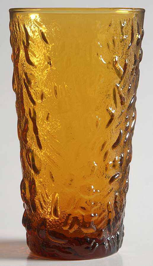 UNK7627 Amber 12 Oz Flat Tumbler by Unknown Manufacturer-1