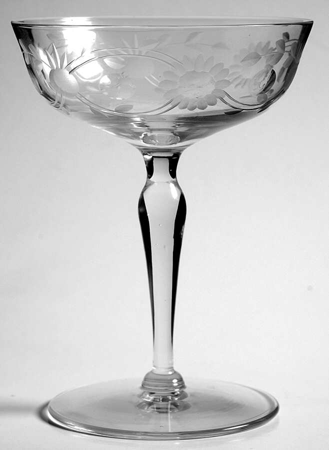 UNK8042 Champagne/Tall Sherbet by Unknown Manufacturer-1