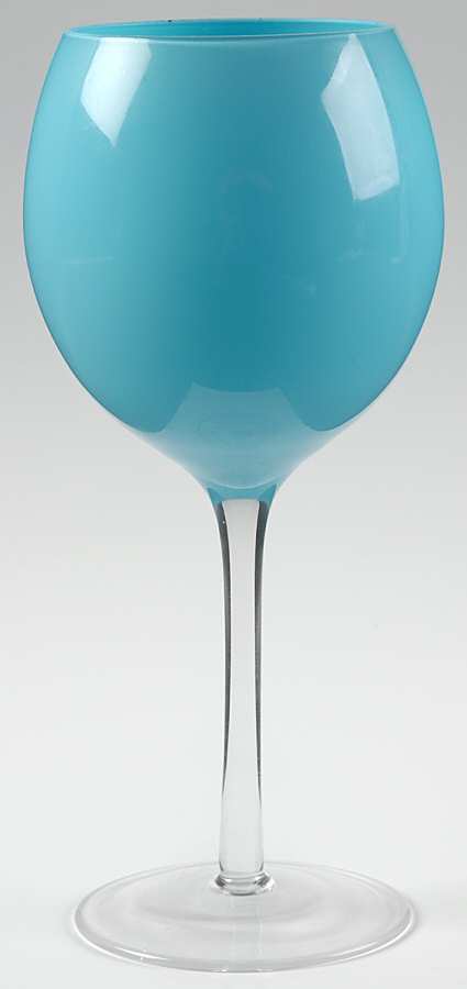 UNK8043 Aqua Water Goblet by Unknown Manufacturer-1
