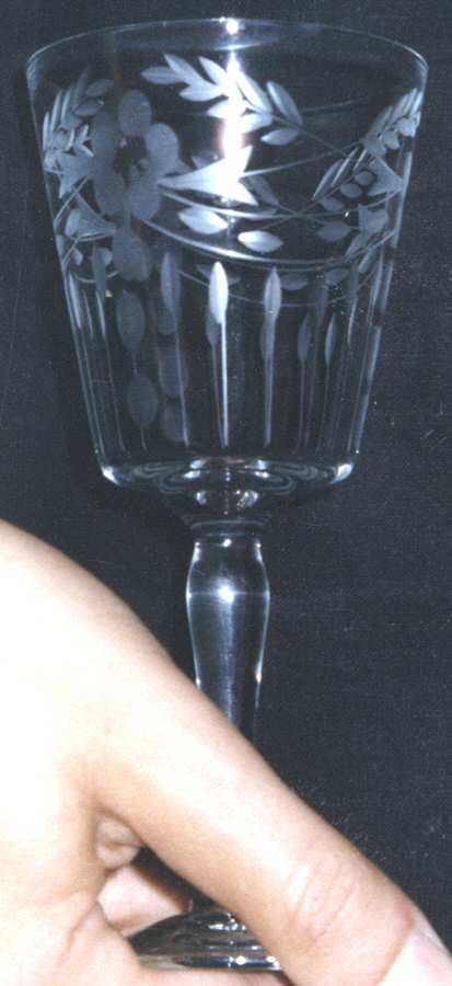 2010-11 Water Goblet by Glastonbury - Lotus-1