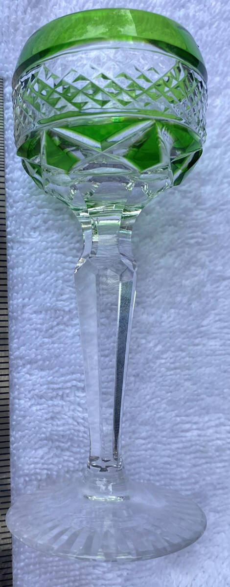 UNK8217 Emerald Green Cordial by Unknown Manufacturer-1